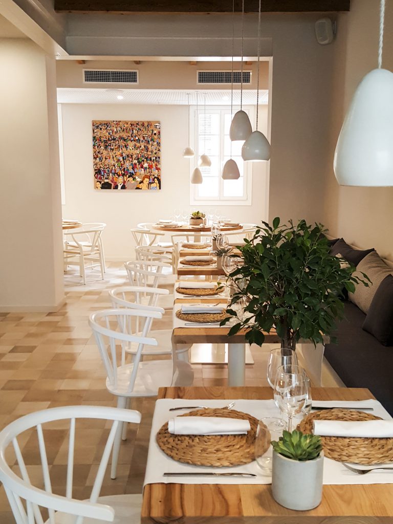 restaurante es pizell aire acondicionado menorca