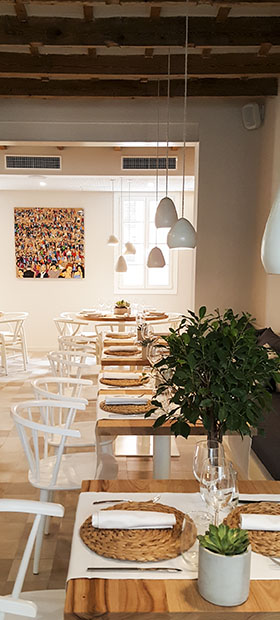 restaurante es pinzell aire acondicionado menorca